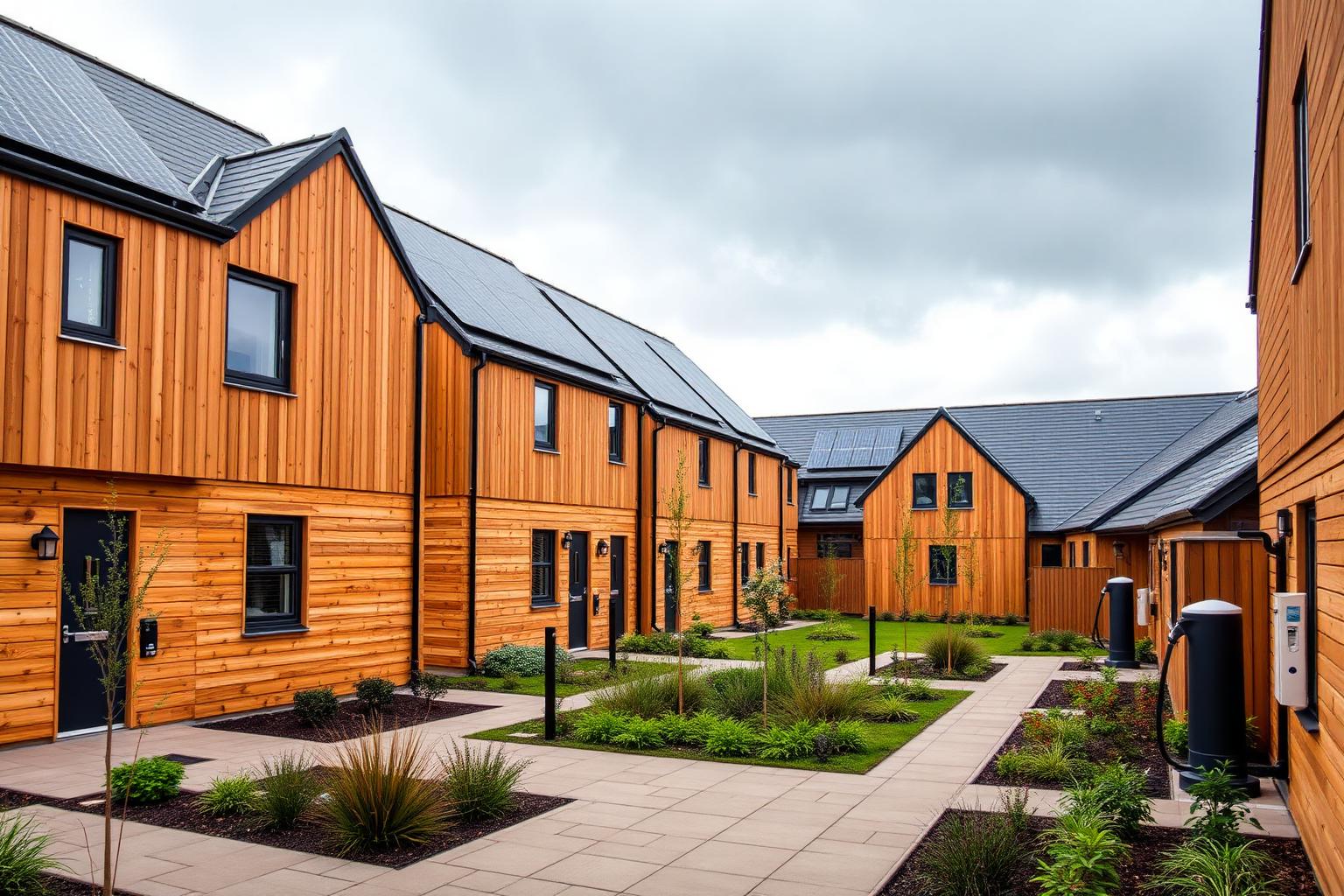 Sustainable Anchor Housing development